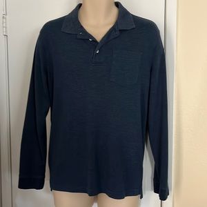 Kohls Men’s Croft & Barrow. M excellent cond minimally worn (3x?)Blue long polo